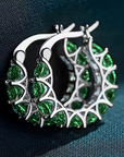 Regal Hoop Earrings