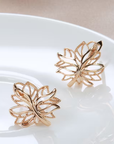 Gilded Leaf Earrings