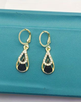 Gold Teardrop Earrings