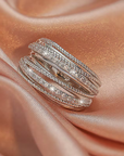 Elegant Infinity Layers Ring