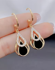 Gold Teardrop Earrings