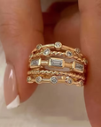 Layered Luxe Ring