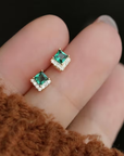 Prism Halo Earrings