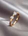 Crystal Bow Ring