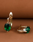 Oval Glow Earrings