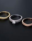 Trinity Luxe Diamond Ring