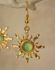 Boho Radiant Sunburst Earrings