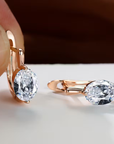 Oval Glow Earrings