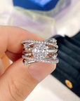Infinite Halo Weave Ring