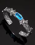 Dragonfly Gemstone Bracelet