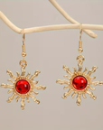 Boho Radiant Sunburst Earrings