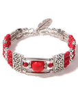 Boho Amber Stone Bracelet