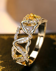 Twisted Elegance Ring