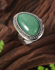 Vintage Resin Oval Ring