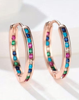 Rainbow Gem Earrings