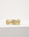 Intertwined Trinity Ring