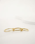 Intertwined Trinity Ring