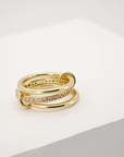 Intertwined Trinity Ring