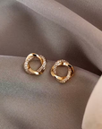 Gilded Loop Earrings