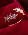 Verdant Laurel Ring
