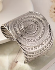 Mandala Cuff Bracelet