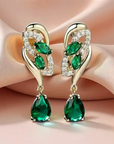 Velvet Flame Earrings