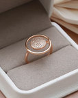 Nova Oval Spark Ring