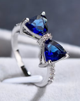 Emerald Bow Ring