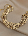 Leaflink Multi-Strand Bracelet