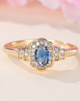 Halo Promise Ring