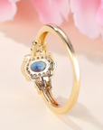 Halo Promise Ring