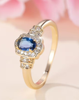 Halo Promise Ring