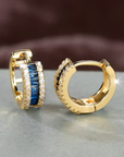 Regal Sapphire Earrings