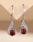 Flame Drop Earrings