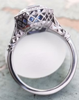 Azure Deco Ring