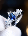 Sapphire Starlight Ring