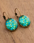 Floral Mosaic Earrings