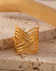 Radiant Arc Ring