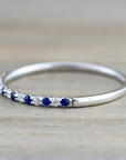 Sapphire Whisper Ring