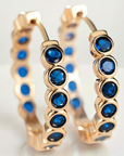 Azure Orbit Earrings