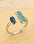 Dual-Color Bar Ring