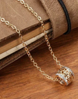 Vintage Sphere Necklace