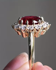 Regal Halo Ring