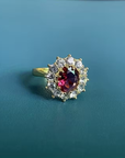 Regal Halo Ring