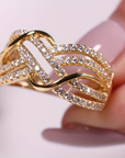 Radiant Infinity Ring