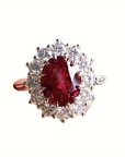 Regal Halo Ring