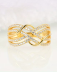 Radiant Infinity Ring