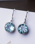 Blue Crystal Earrings