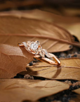 Autumn Leaf Promise Ring