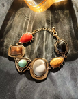 Mixed-Gem Vintage Bracelet